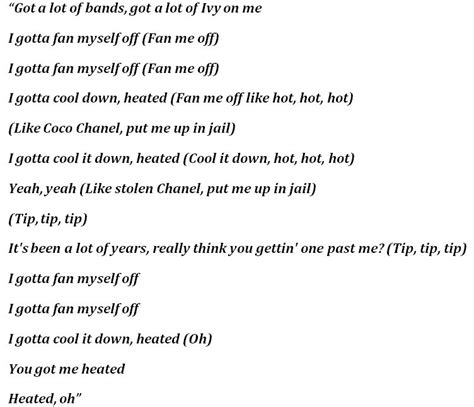 Read the Full Lyrics to 'Heated' by Beyoncé and 